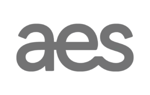 Logo de AES - cliente de Maper